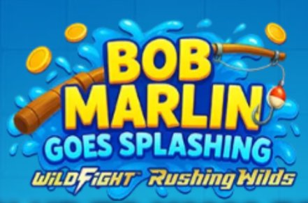 Bob Marlin Goes Splashing Slot Logo