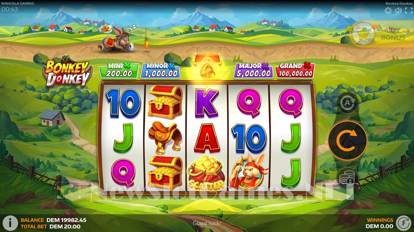 Bonkey Donkey Slot Slot Image in Demo - pic. 2