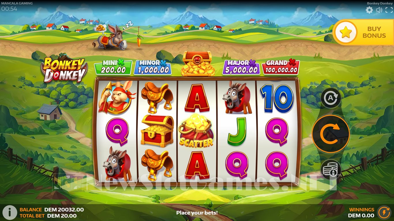 Bonkey Donkey Slot Slot Image in Demo - pic. 4