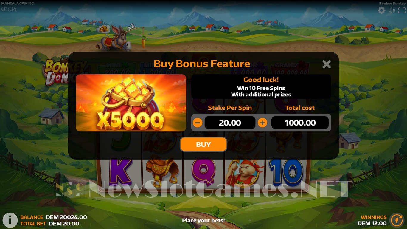 Bonkey Donkey Slot Slot Image in Demo - pic. 5
