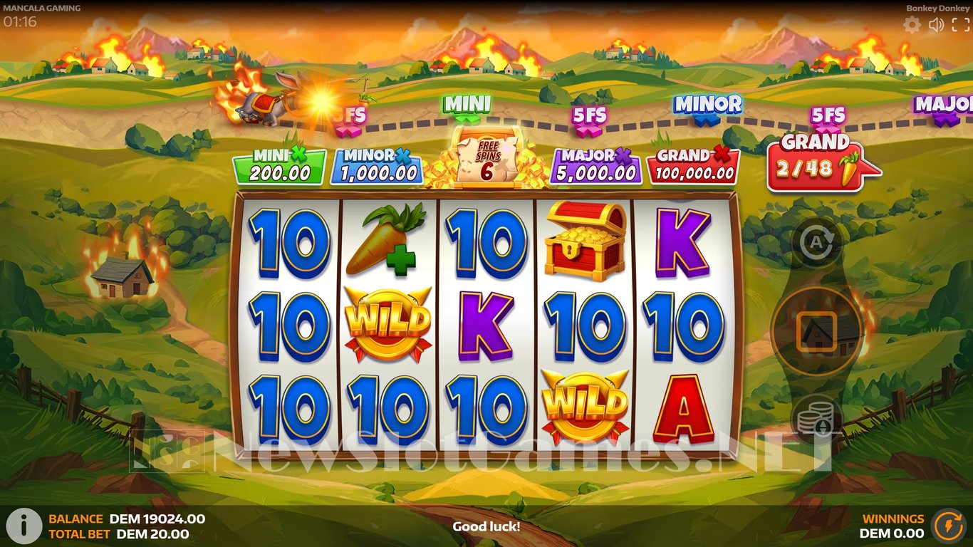 Bonkey Donkey Slot Slot Image in Demo - pic. 7