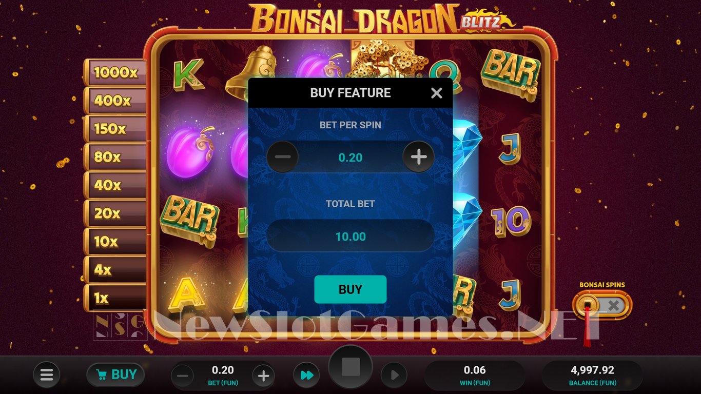Bonsai Dragon Blitz Dream Drop Slot Slot Image in Demo - pic. 10