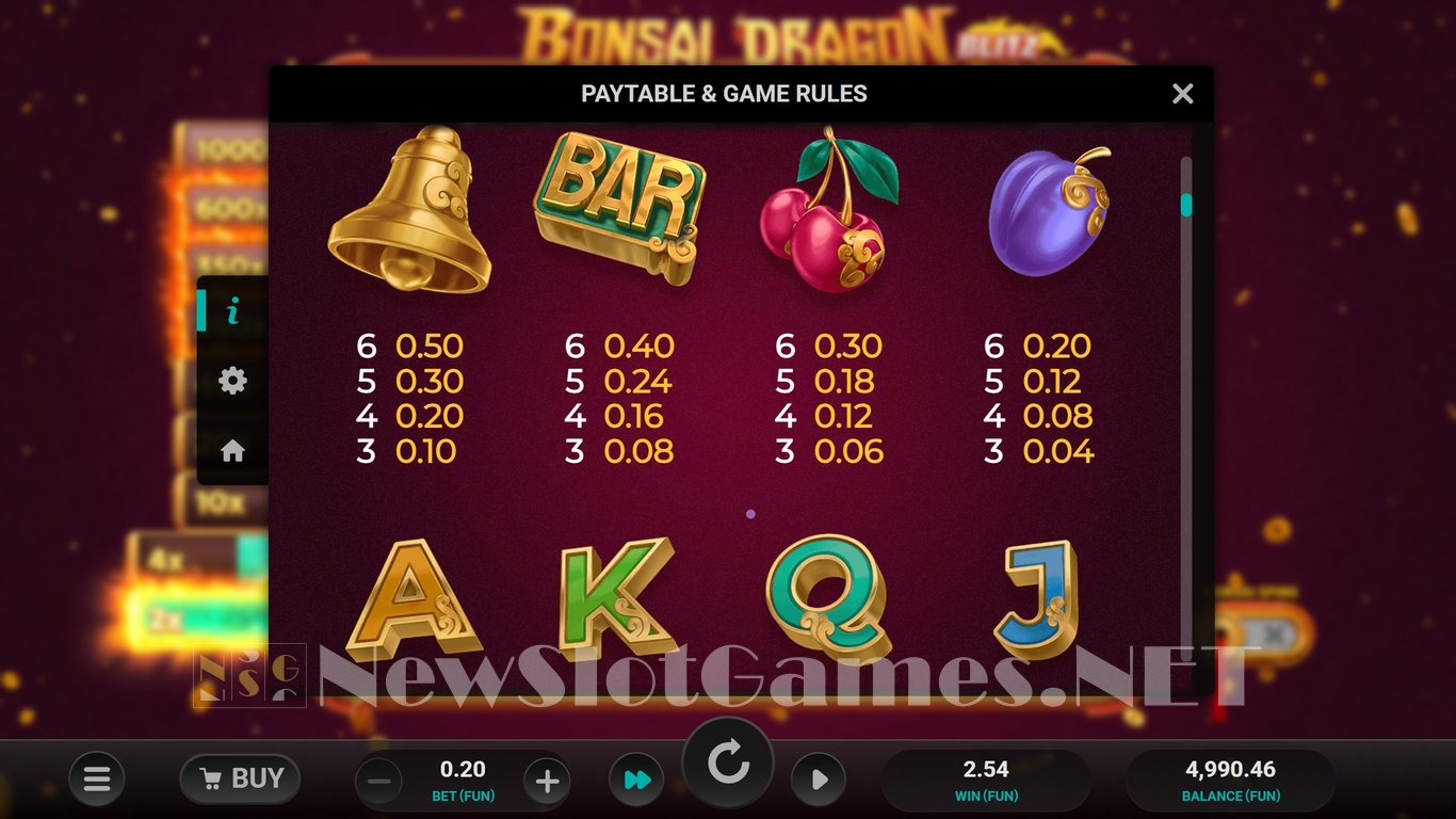 Bonsai Dragon Blitz Dream Drop Slot Slot Image in Demo - pic. 18