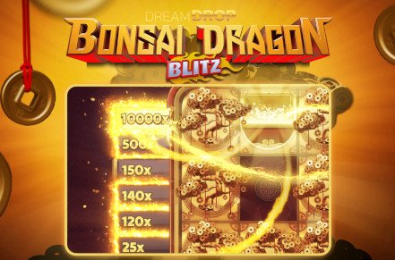 Bonsai Dragon Blitz Dream Drop Slot Logo