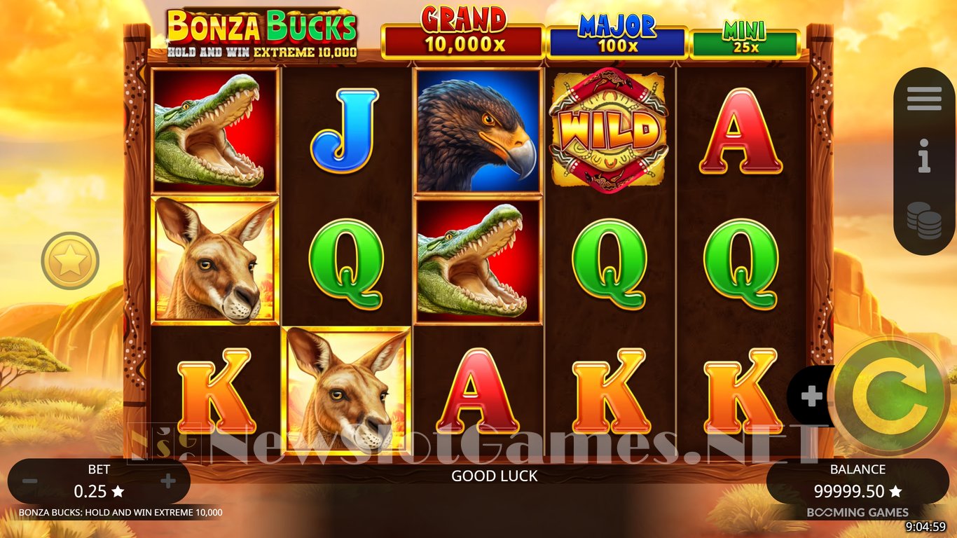 Bonza Bucks Hold and Win Extreme 10,000 Slot Slot Image in Demo - pic. 2