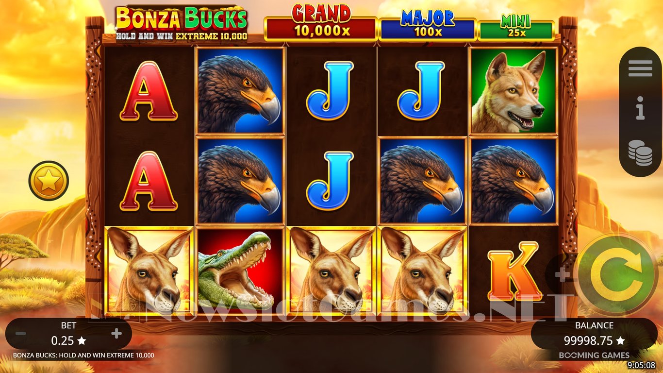 Bonza Bucks Hold and Win Extreme 10,000 Slot Slot Image in Demo - pic. 3