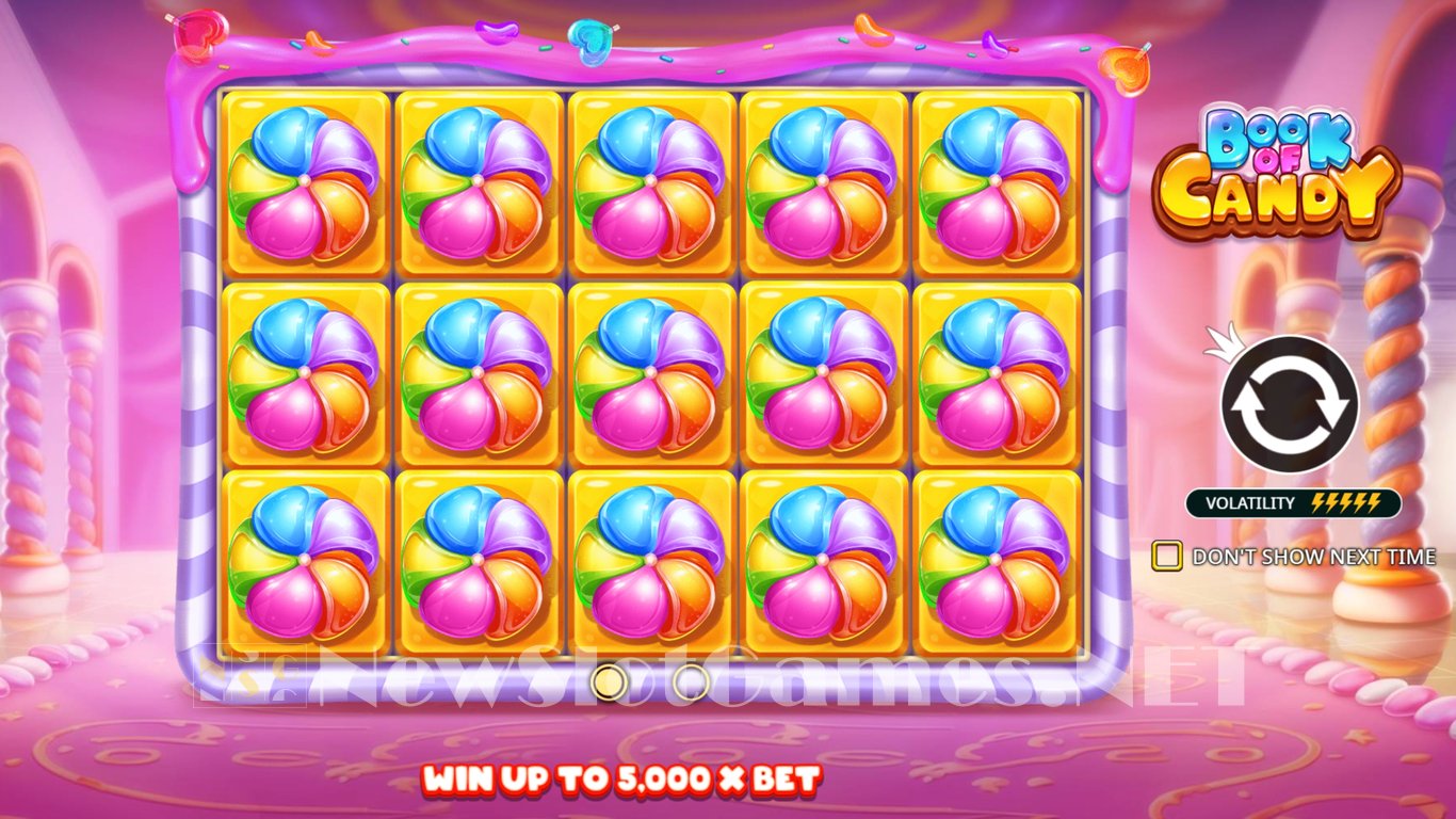 Book of Candy Slot Demo Image