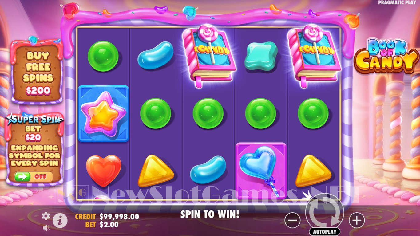 Book of Candy Slot Slot Image in Demo - pic. 2