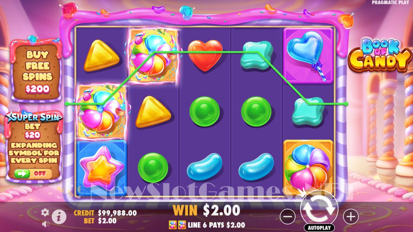 Book of Candy Slot Slot Image in Demo - pic. 5