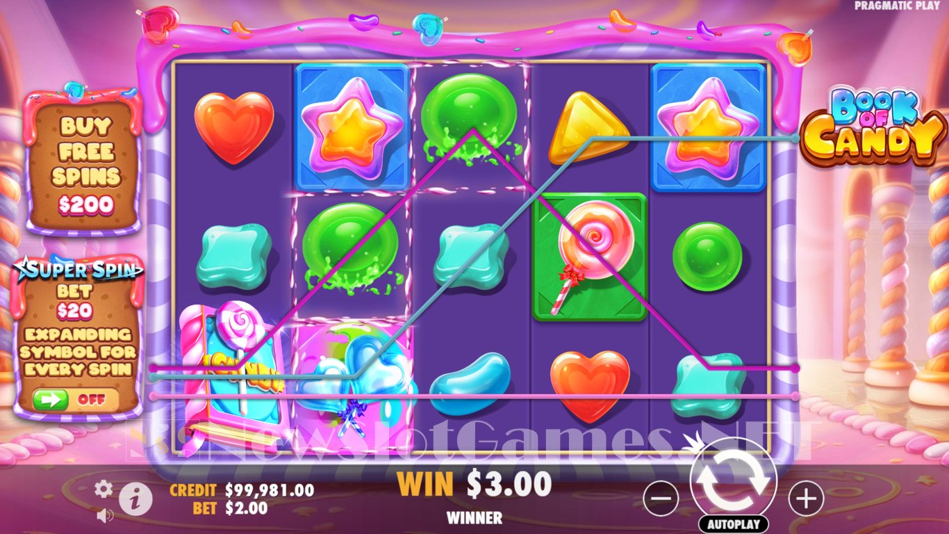Book of Candy Slot Slot Image in Demo - pic. 7
