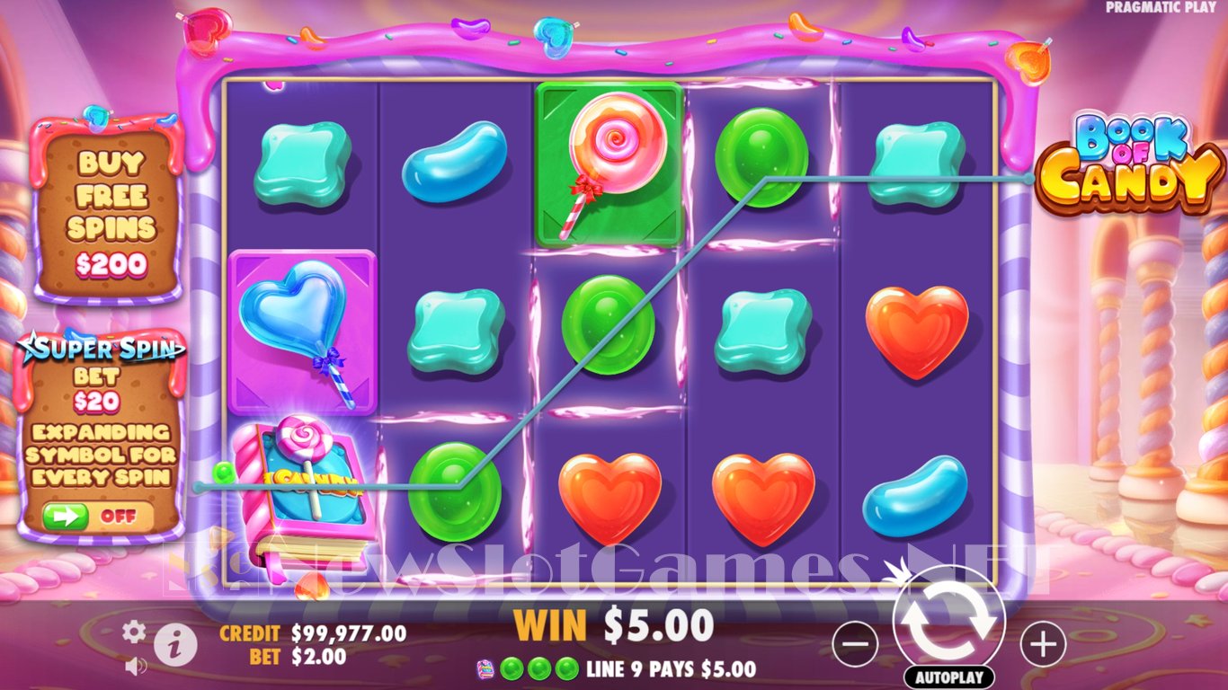 Book of Candy Slot Slot Image in Demo - pic. 8