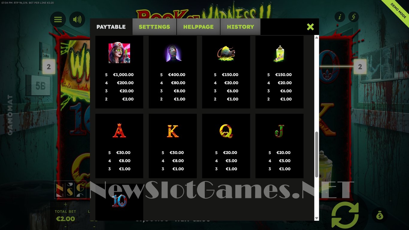 Book of Madness 2 Slot Slot Image in Demo - pic. 7