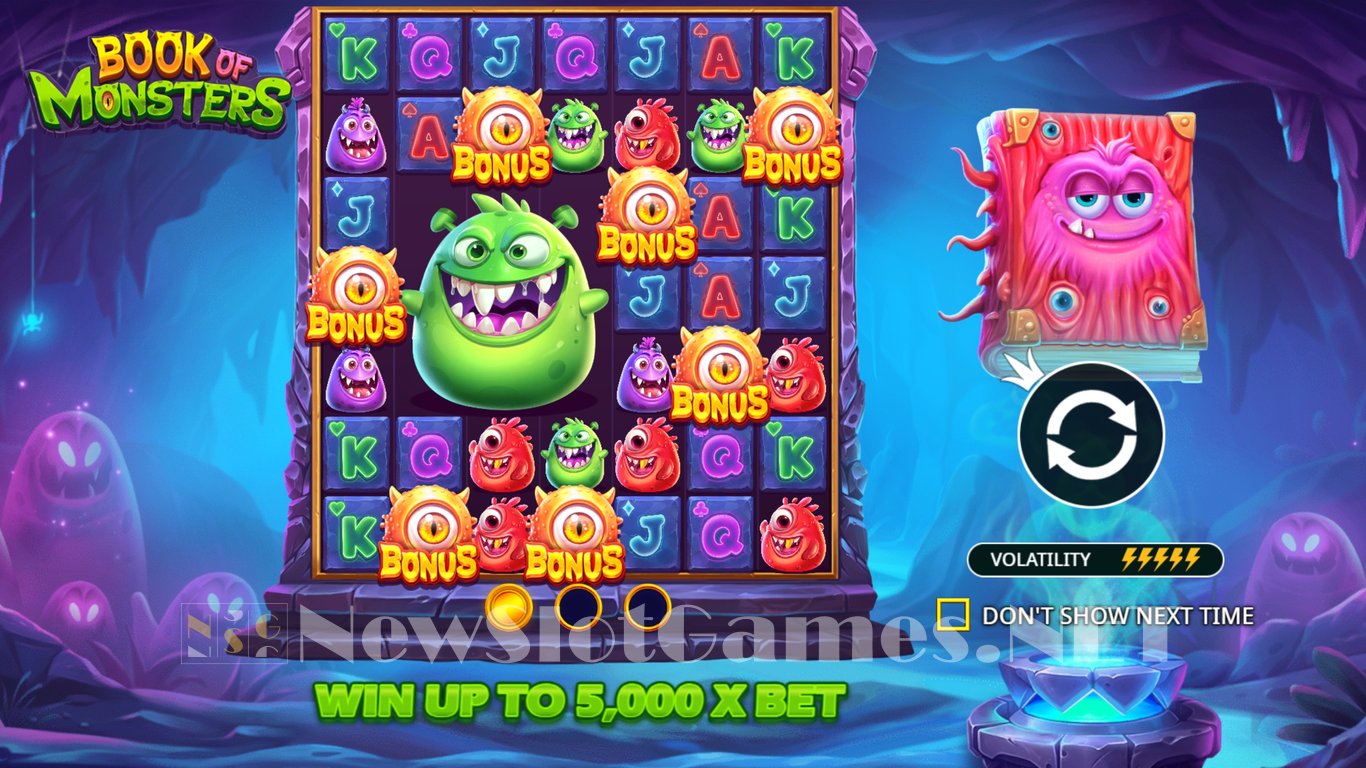 Book of Monsters Slot Demo Image