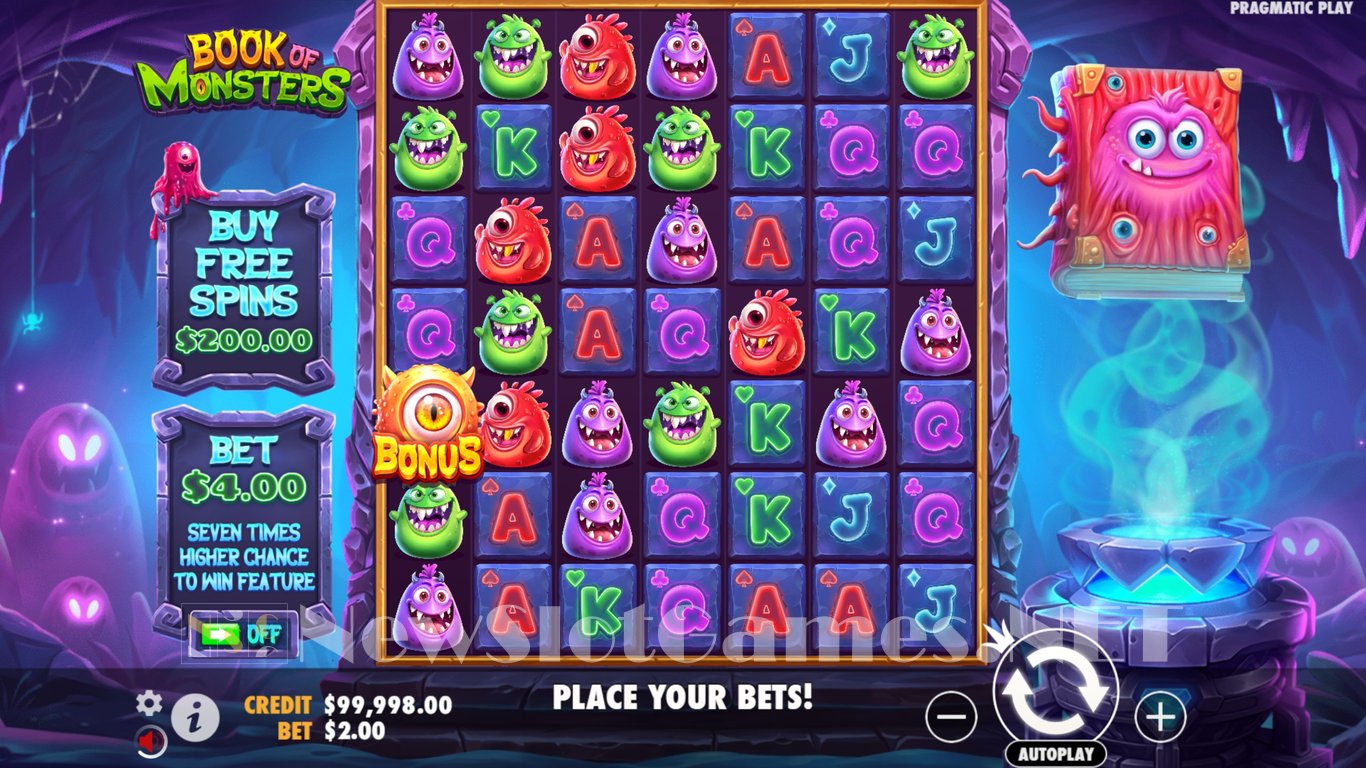 Book of Monsters Slot Slot Image in Demo - pic. 2