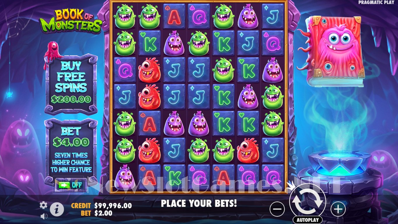 Book of Monsters Slot Slot Image in Demo - pic. 3