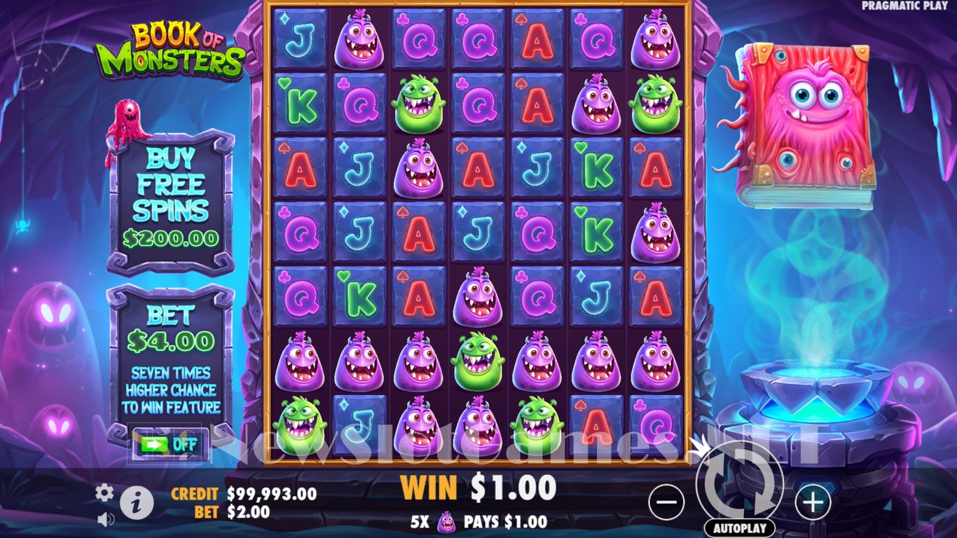 Book of Monsters Slot Slot Image in Demo - pic. 4