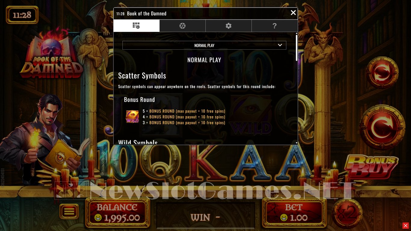 Book of the Damned Slot Slot Image in Demo - pic. 5