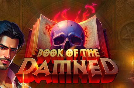 Book of the Damned Slot Logo