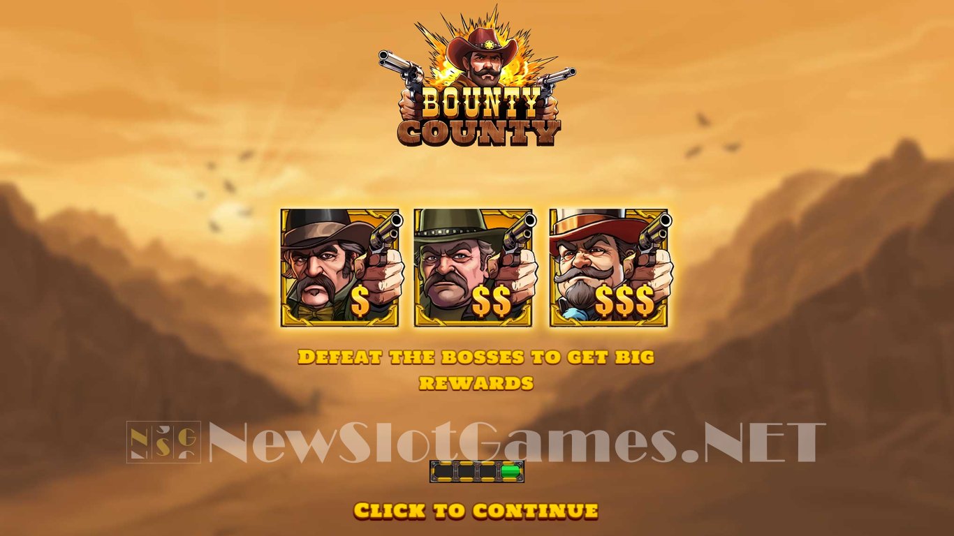 Bounty County Slot Demo Image