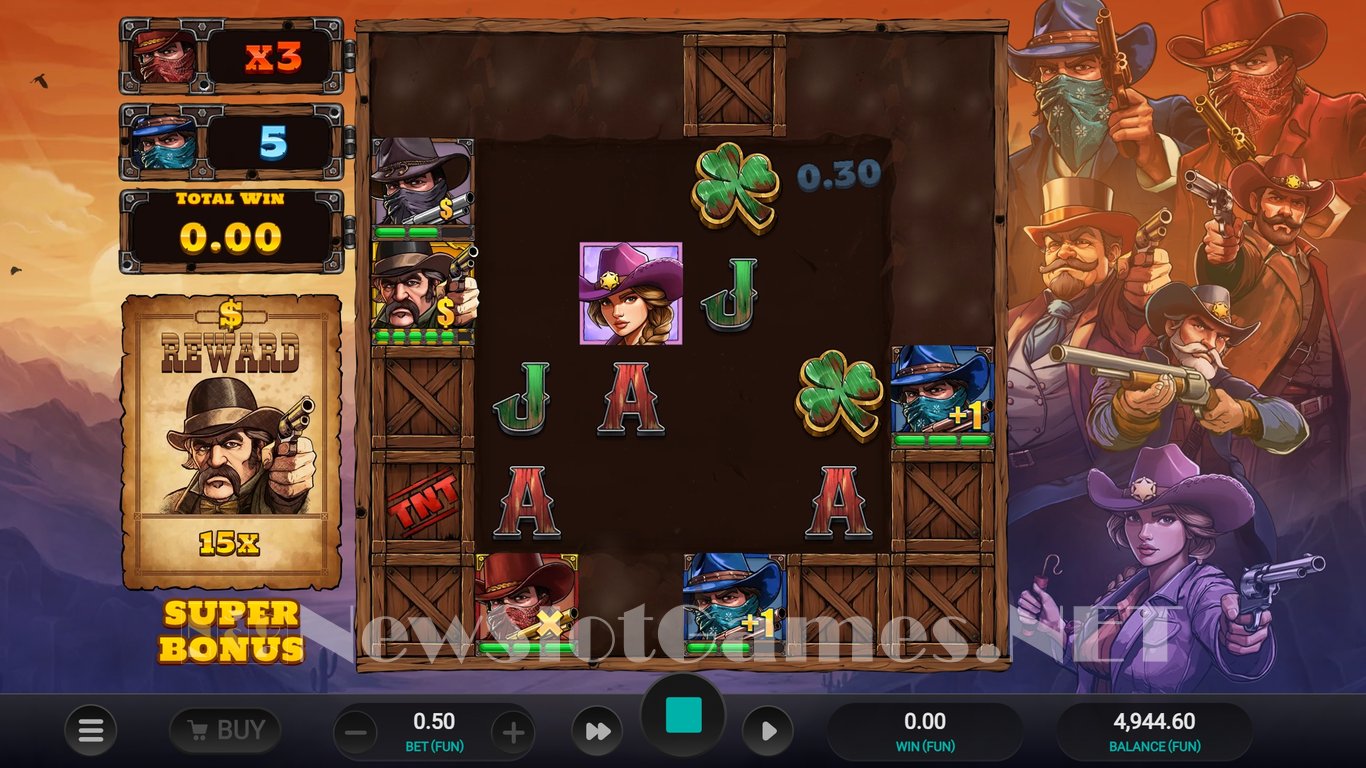 Bounty County Slot Slot Image in Demo - pic. 10