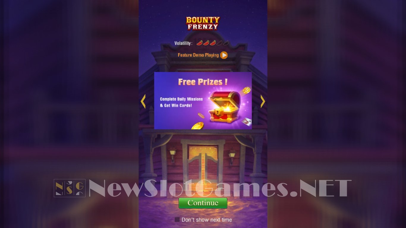 Bounty Frenzy Slot Demo Image