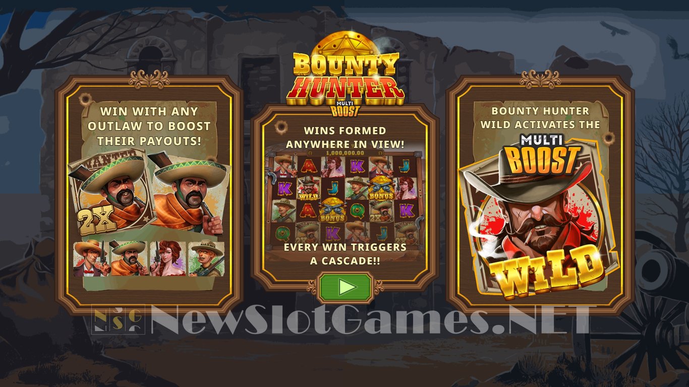 Bounty Hunter MultiBoost Slot Demo Image