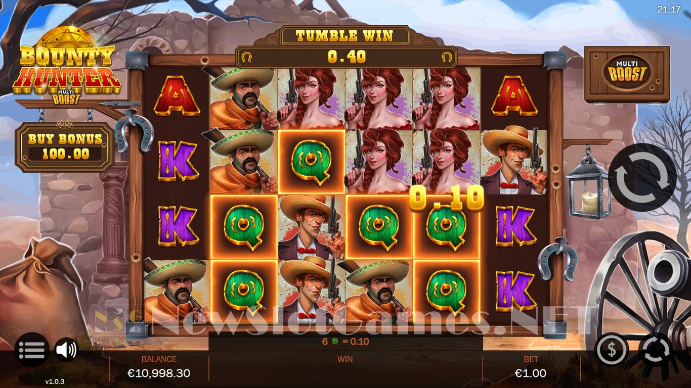 Bounty Hunter MultiBoost Slot Slot Image in Demo - pic. 3