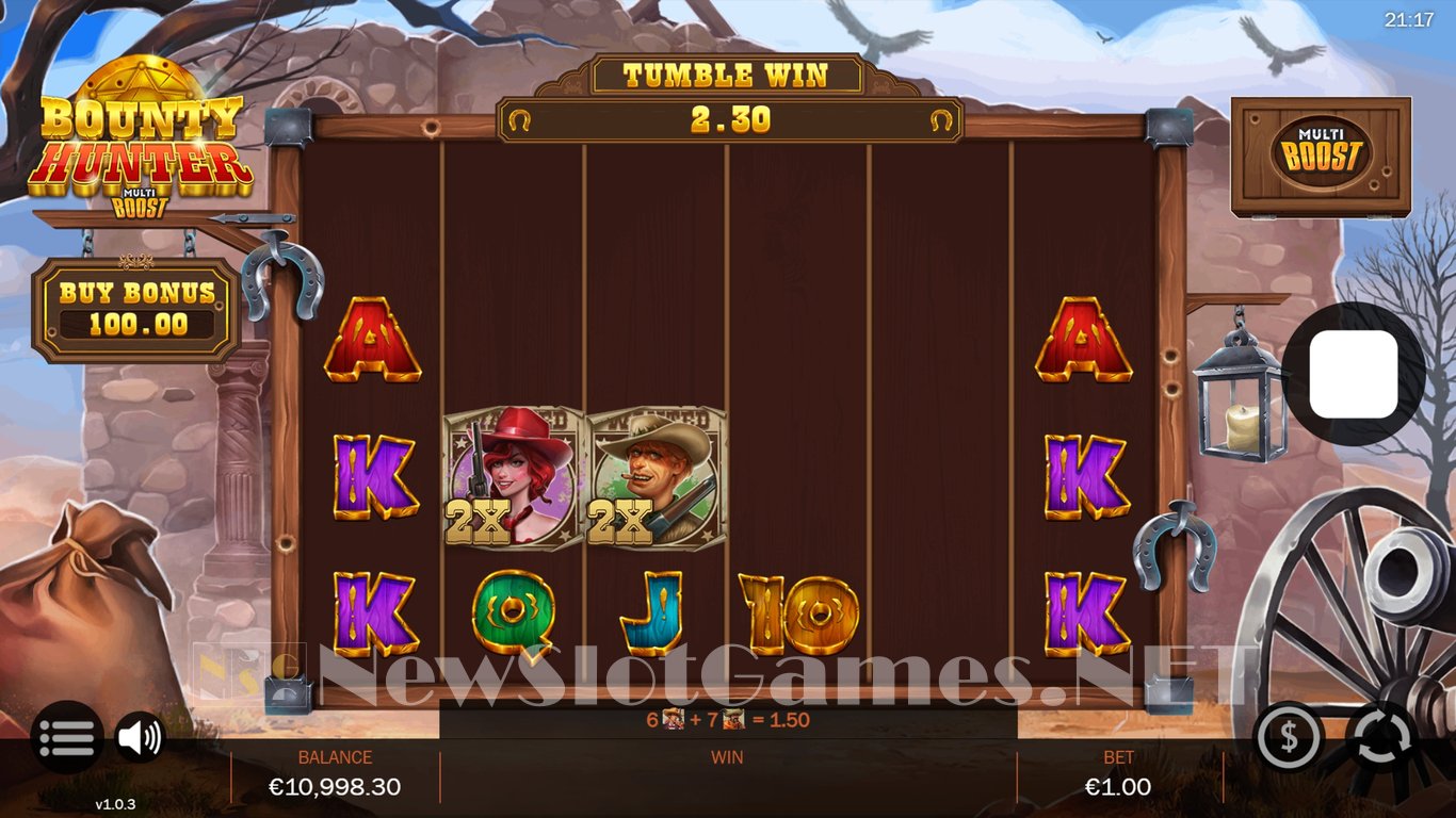 Bounty Hunter MultiBoost Slot Slot Image in Demo - pic. 4