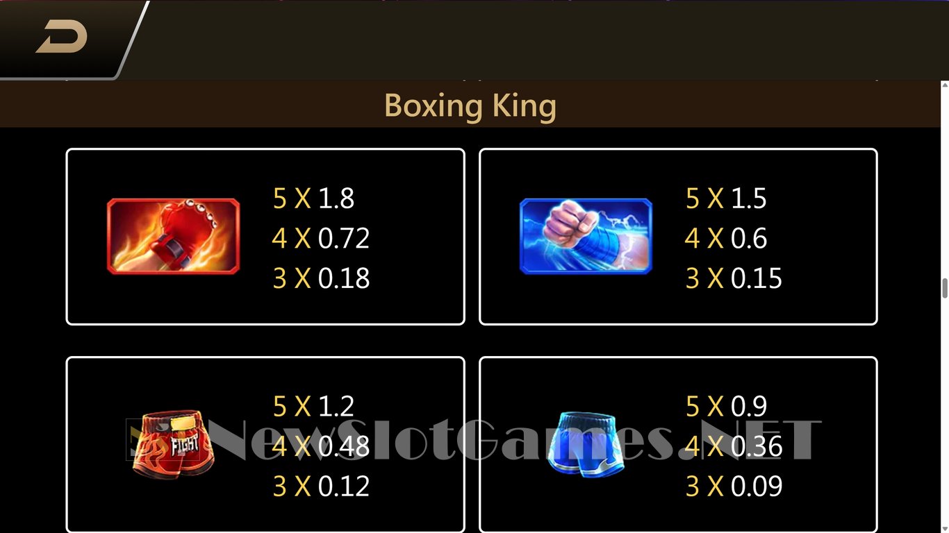 Boxing King Title Match Slot Slot Image in Demo - pic. 10