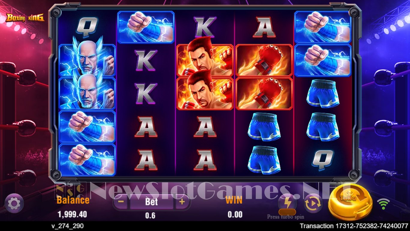 Boxing King Title Match Slot Slot Image in Demo - pic. 2