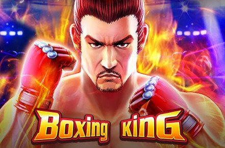 Boxing King Title Match Slot Logo