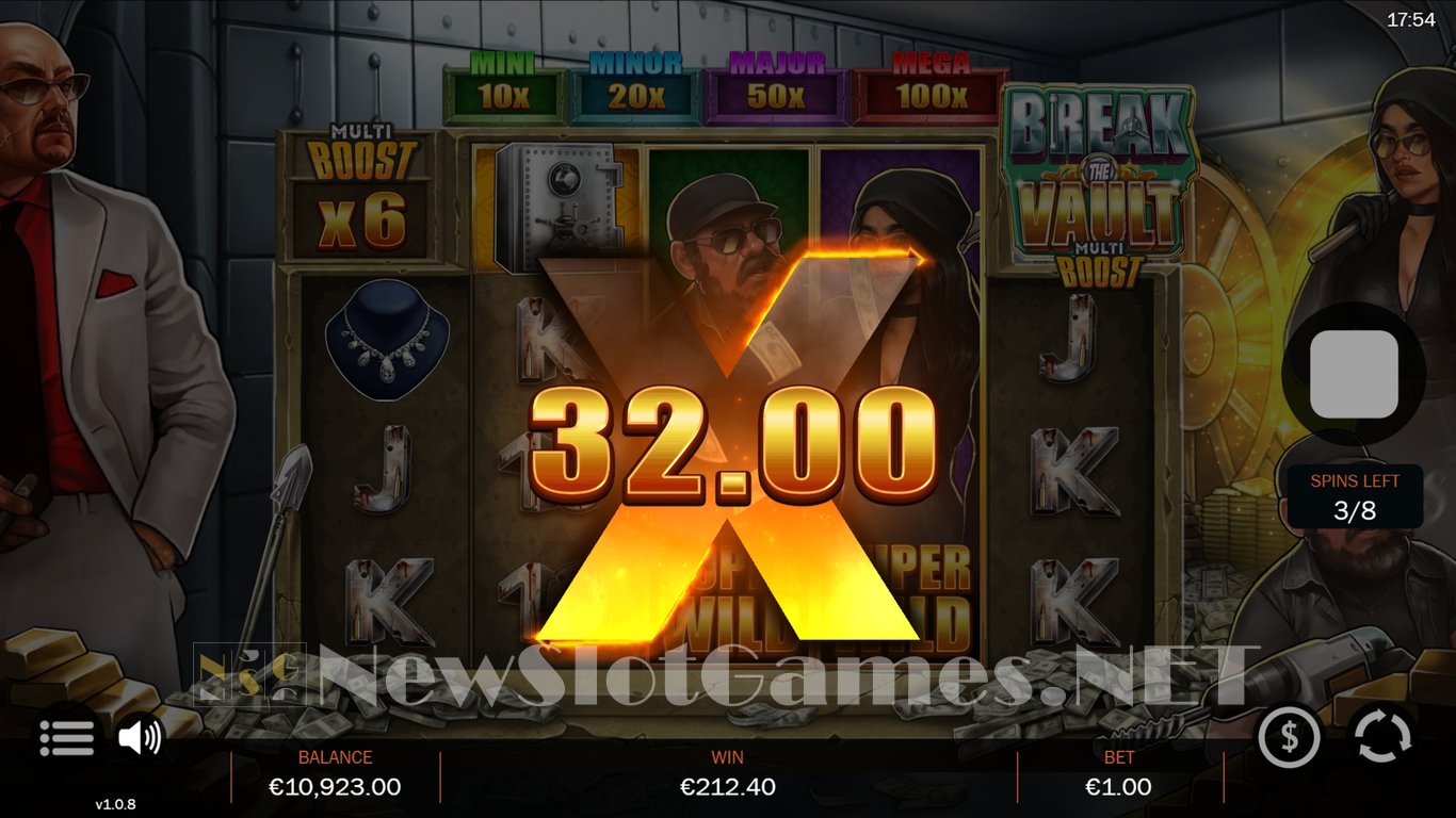 Break the Vault MultiBoost Slot Slot Image in Demo - pic. 3