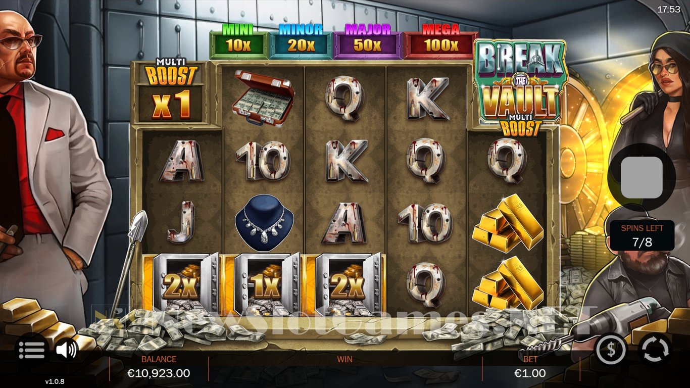 Break the Vault MultiBoost Slot Slot Image in Demo - pic. 7