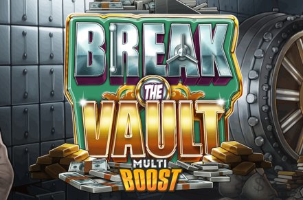 Break the Vault MultiBoost Slot Logo