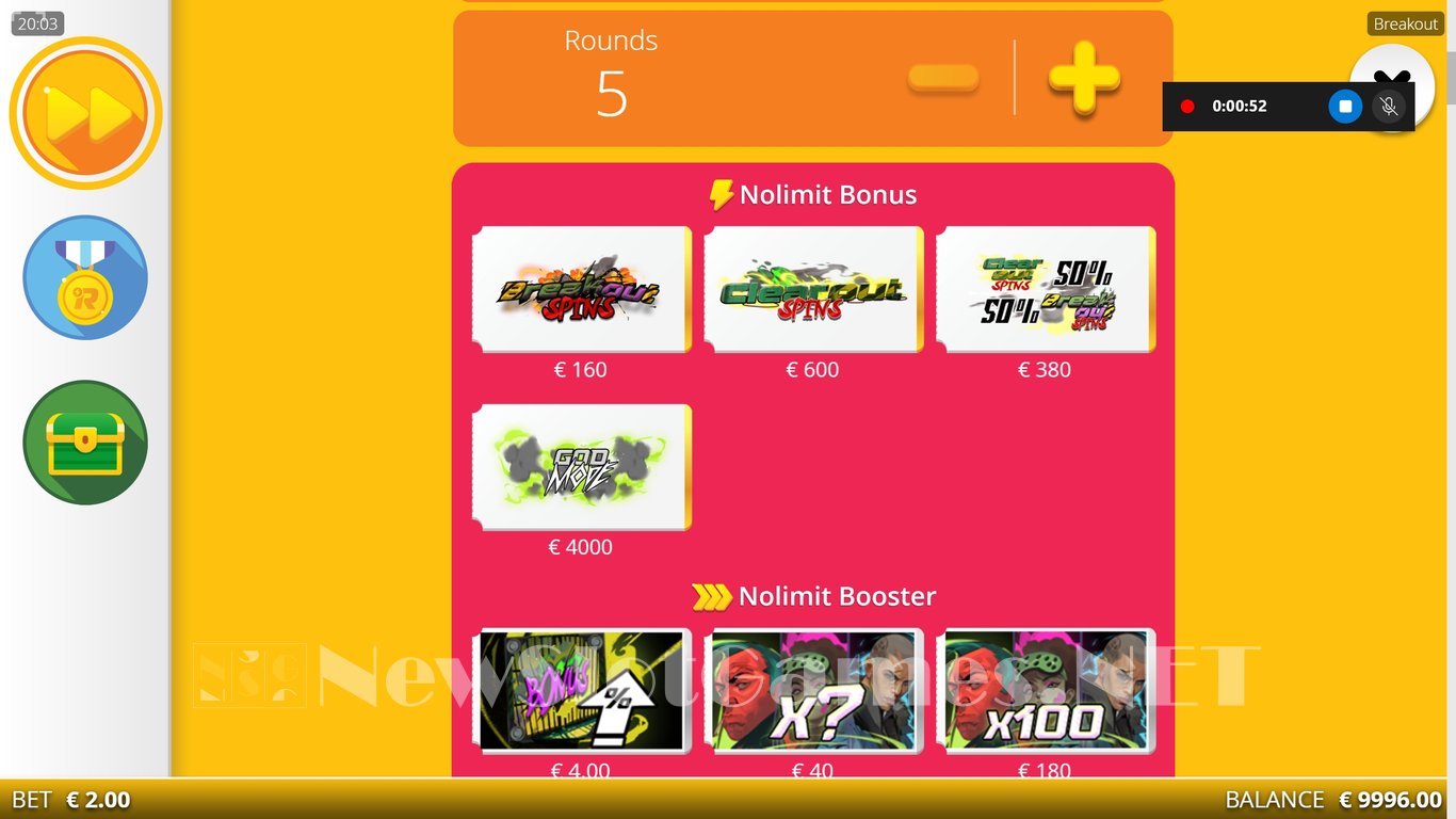 Breakout Slot Slot Image in Demo - pic. 4
