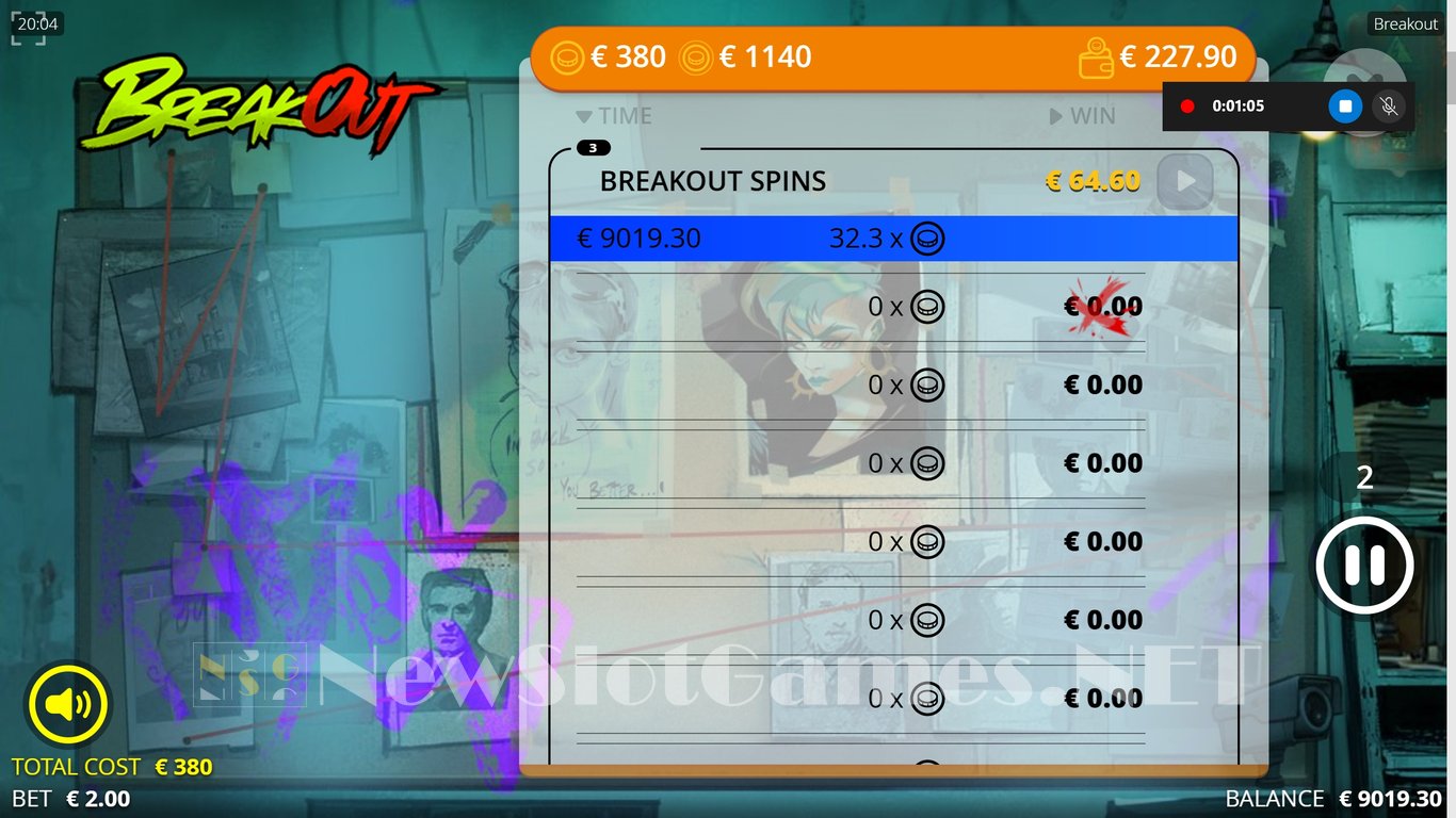 Breakout Slot Slot Image in Demo - pic. 6