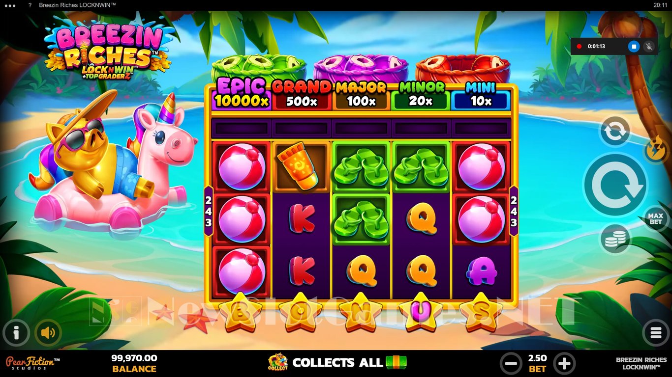 Breezin Riches Slot Demo Image