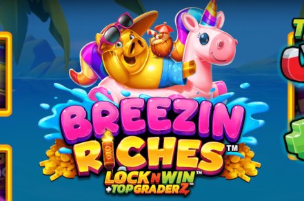 Breezin Riches Slot Logo