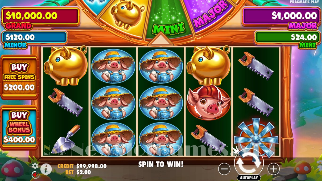 Brick House Bonanza Slot Demo Image