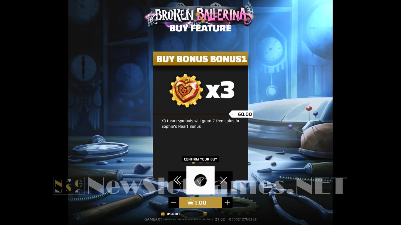 Broken Ballerina Slot Slot Image in Demo - pic. 6