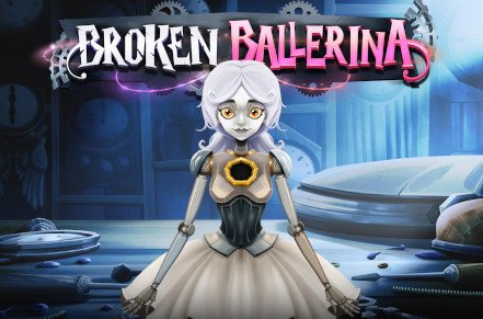 Broken Ballerina Slot Logo