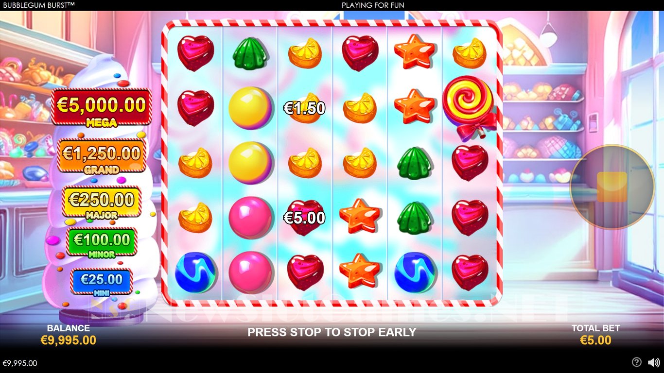 Bubblegum Burst Slot Demo Image