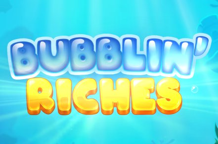 Bubblin Riches Slot Logo