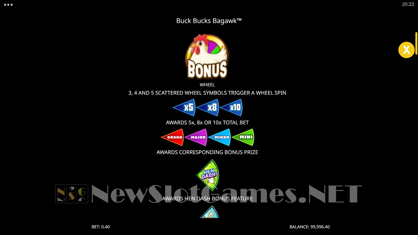 Buck Bucks Bagawk Slot Slot Image in Demo - pic. 7