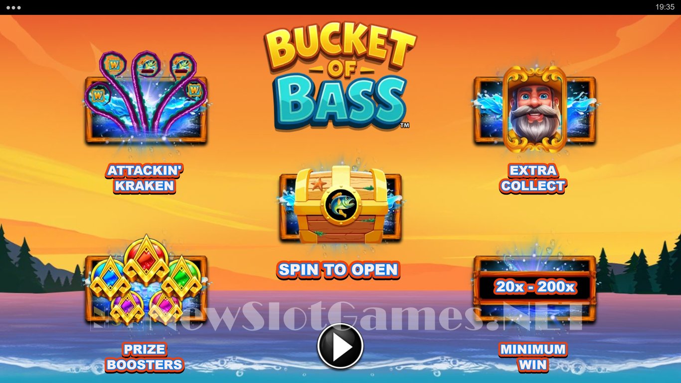 Bucket of Bass Slot Demo Image