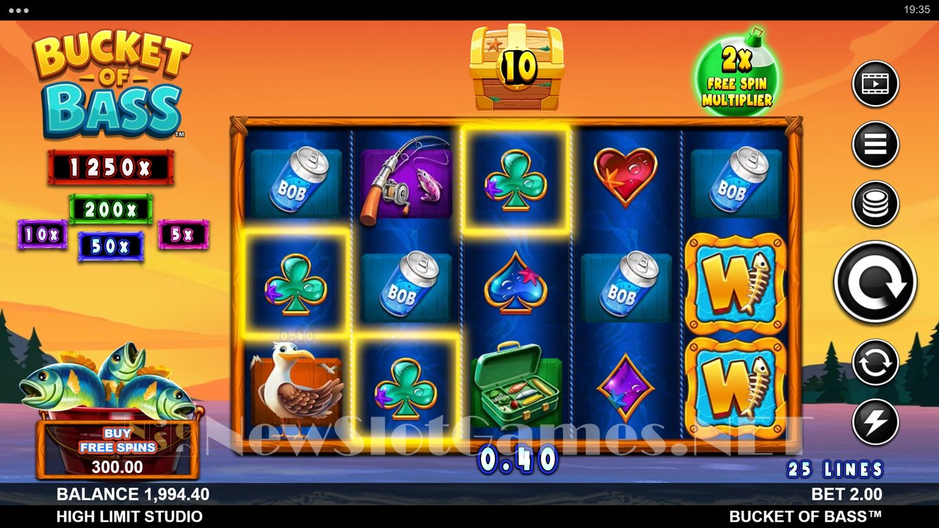 Bucket of Bass Slot Slot Image in Demo - pic. 4