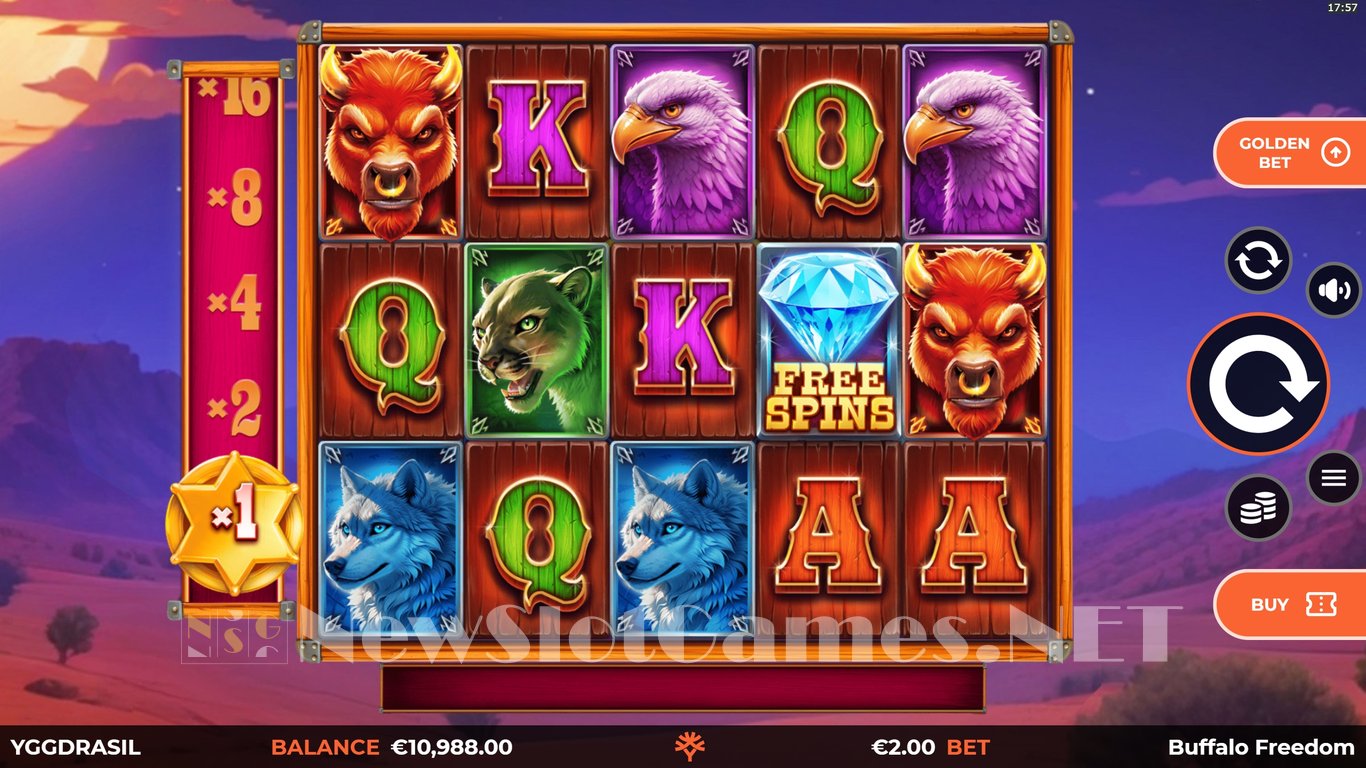 Buffalo Freedom DoubleMax Slot Slot Image in Demo - pic. 4