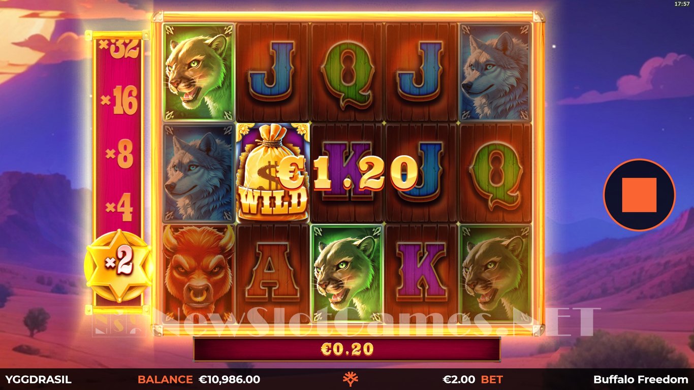 Buffalo Freedom DoubleMax Slot Slot Image in Demo - pic. 5