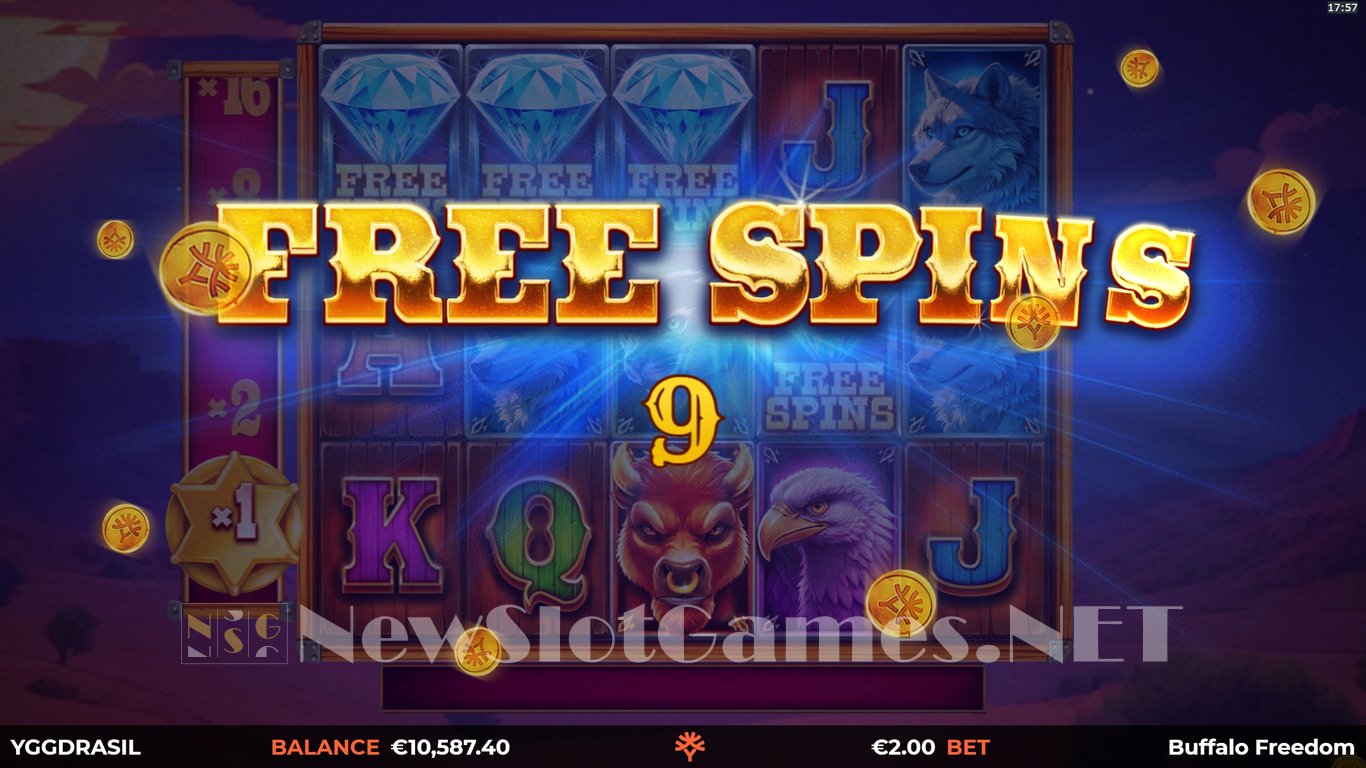 Buffalo Freedom DoubleMax Slot Slot Image in Demo - pic. 7