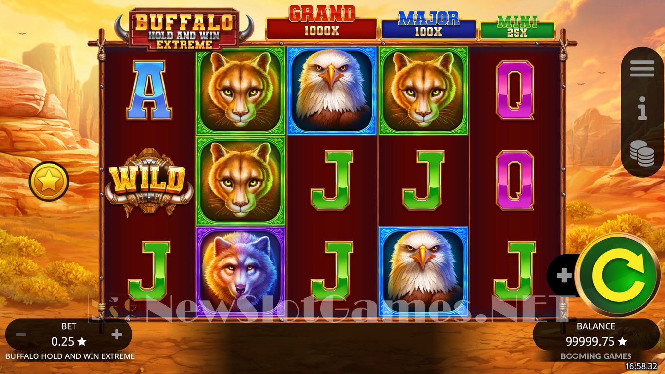 Buffalo Hold and Win Extreme 10,000 Slot Slot Image in Demo - pic. 2